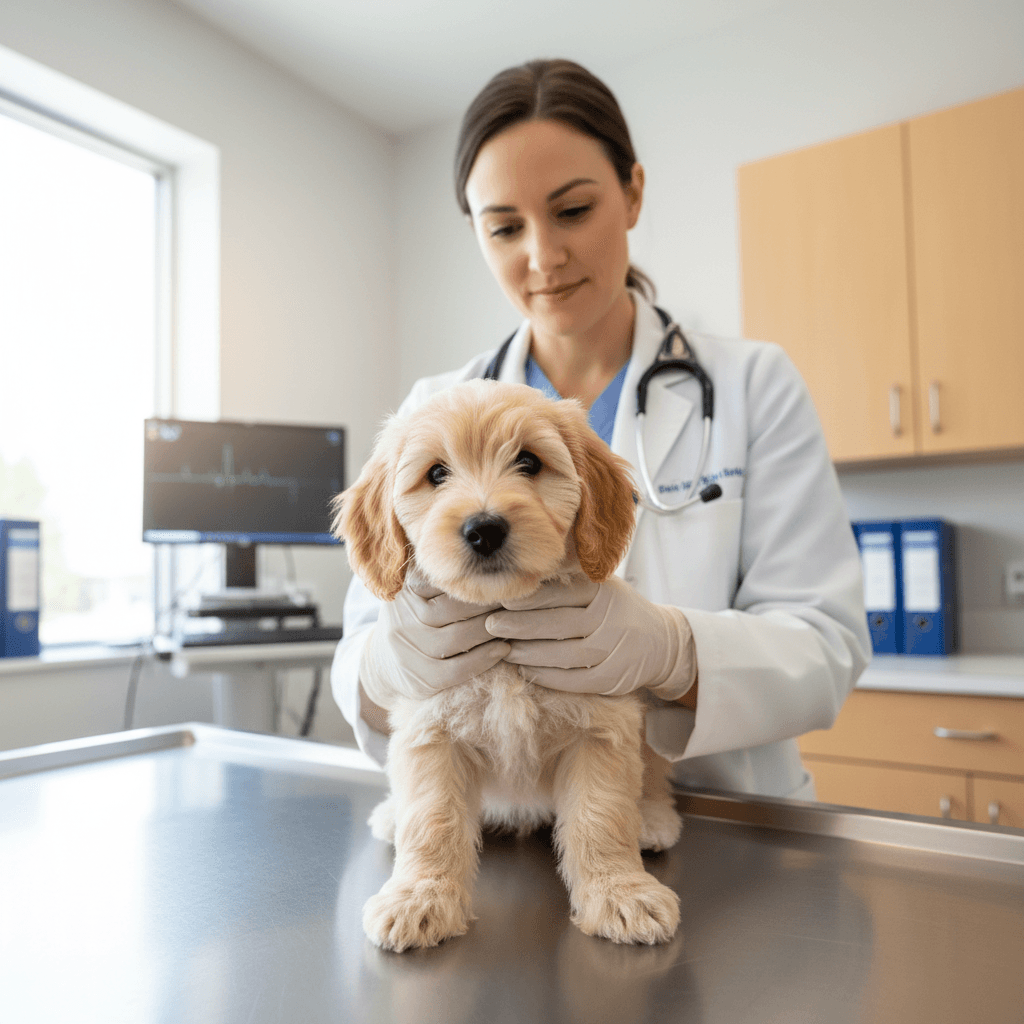 Wildlife professional carefully examining an injured bird's wing during medical assessment